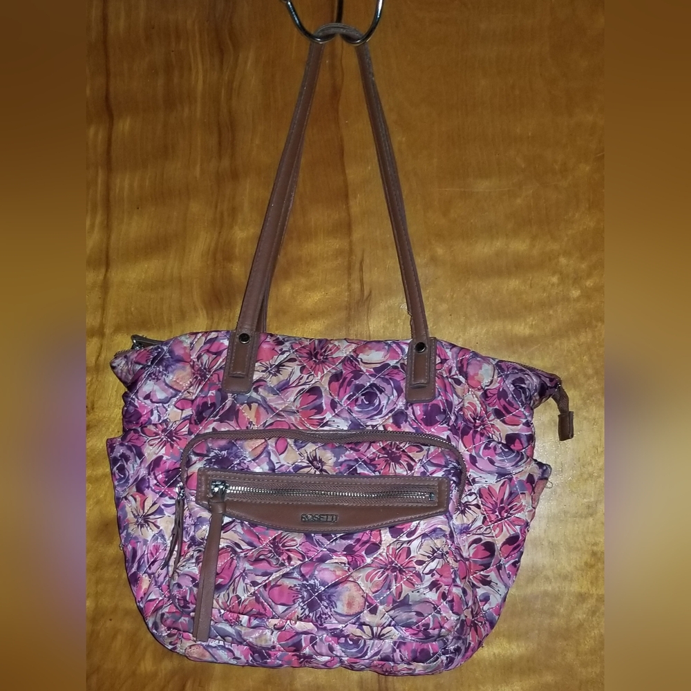 Women's Rosetti Chelsea Large Multicolored Tote Bag in Summer Floral